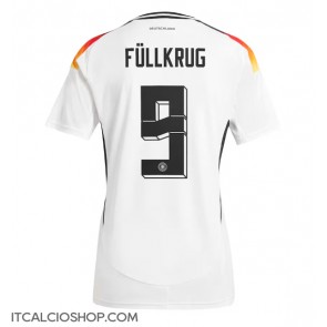 Germania Niclas Fullkrug #9 Prima Maglia Europei 2024 Manica Corta